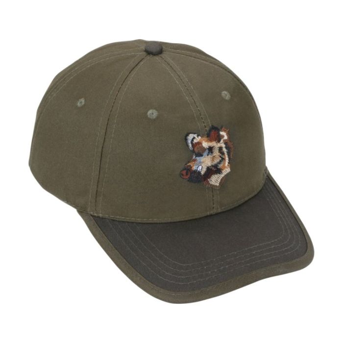 Casquette de Chasse Brodée Sanglier Percussion