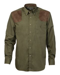 Chemise de Chasse Percussion Marcilly Kaki