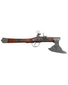 Réplique décorative Denix de pistolet hache du XVIIème siècle 