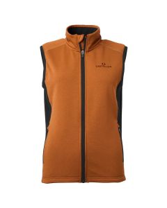 Gilet Polaire Chevalier Lenzie Orange Sans Manches