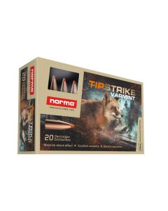 Balles 222 Rem. Norma - Tipstrike Varmint - 55 grains